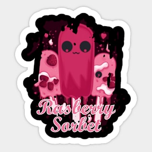 Raspberry Sorbet Sticker